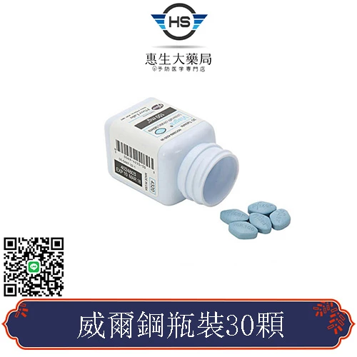 威而鋼產品示意圖
